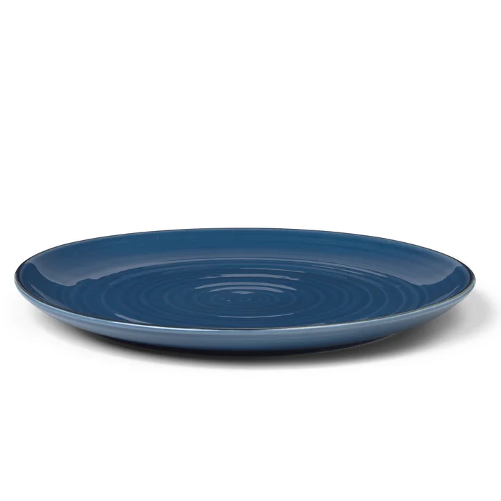 Colore Teller Ø 27 cm in berry blue von Kähler Design