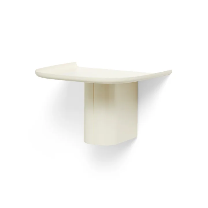 Korpus Wandregal mit Kleiderhaken, S, cream von HAY