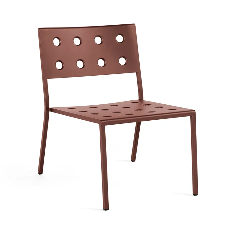 Balcony Lounge Chair, iron red von HAY