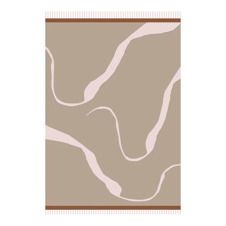 Mette Ditmer - Gallery Decke 125 x 170 cm, latte