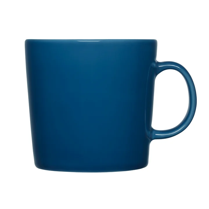 Teema Becher mit Henkel (hoch) 0,4 l, vintage blau von Iittala