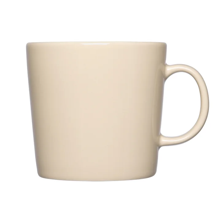 Teema Becher mit Henkel (hoch) 0,4 l, leinen von Iittala