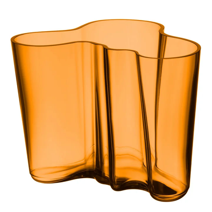 Aalto Vase Savoy 160 mm, Kupfer von Iittala