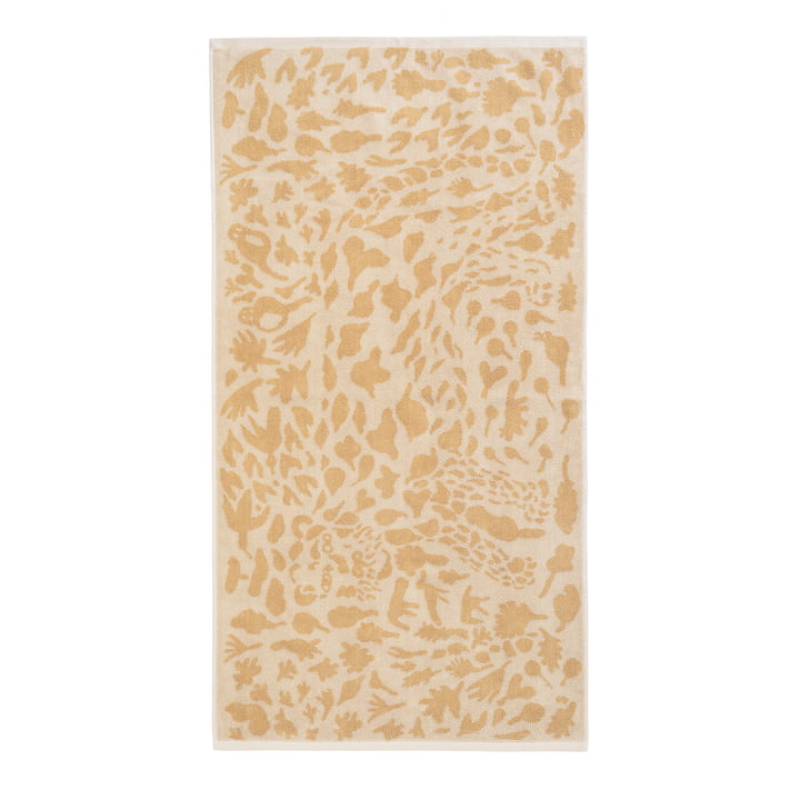 Oiva Toikka Badetuch 70 x 140 cm, Cheetah braun / weiß von IIttala