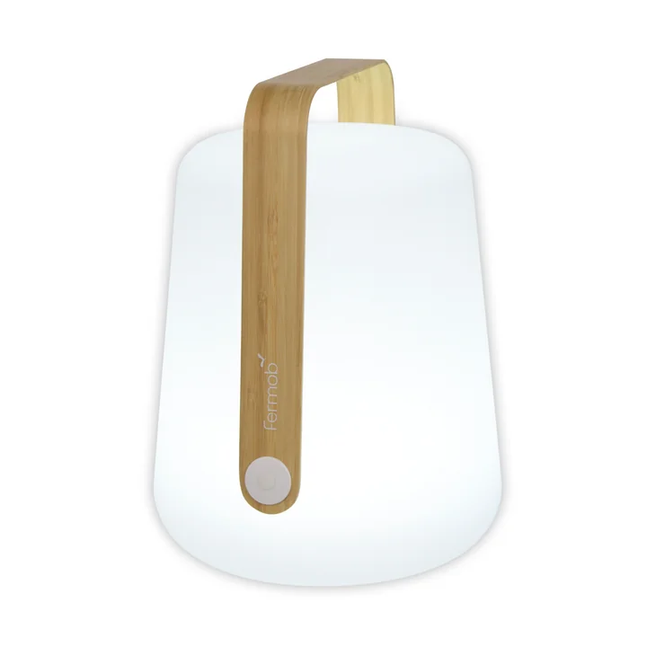 Balad Akku LED-Leuchte, H 38 cm, bambus von Fermob