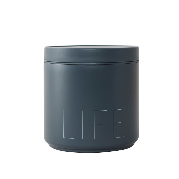 Travel Life Thermo Lunch Box large in Life / royal blue von Design Letters.