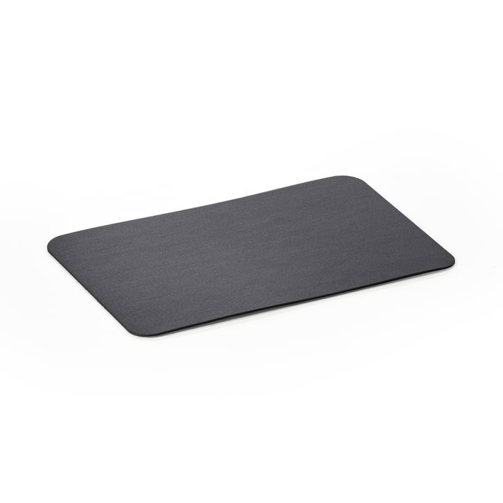 Mousepad, 20 x 30 cm, schwarz von Zone Denmark