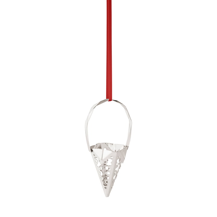 Holiday Ornament 2022 Cone, palladium von Georg Jensen 