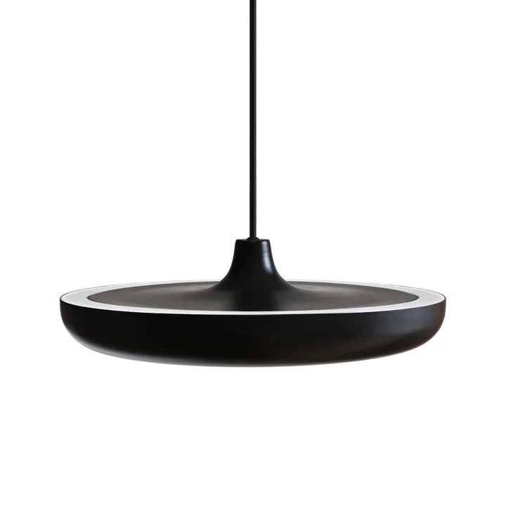 Die Cassini LED-Pendelleuchte Medium von Umage in schwarz