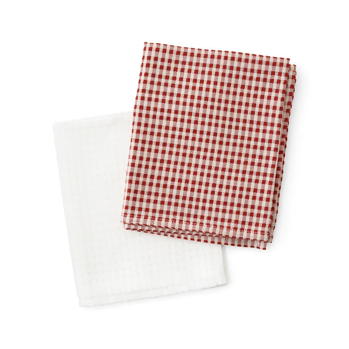 Troides Geschirrtuch 40 x 67 cm, burnt sienna (2er-Set) von Audo