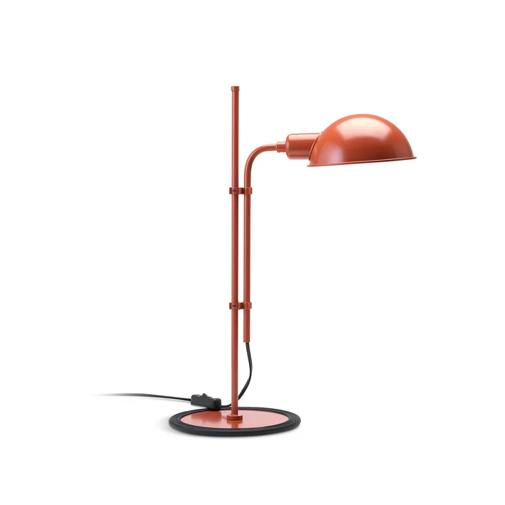 Funiculí Tischleuchte S, H 50,3 cm, terrakotta von marset