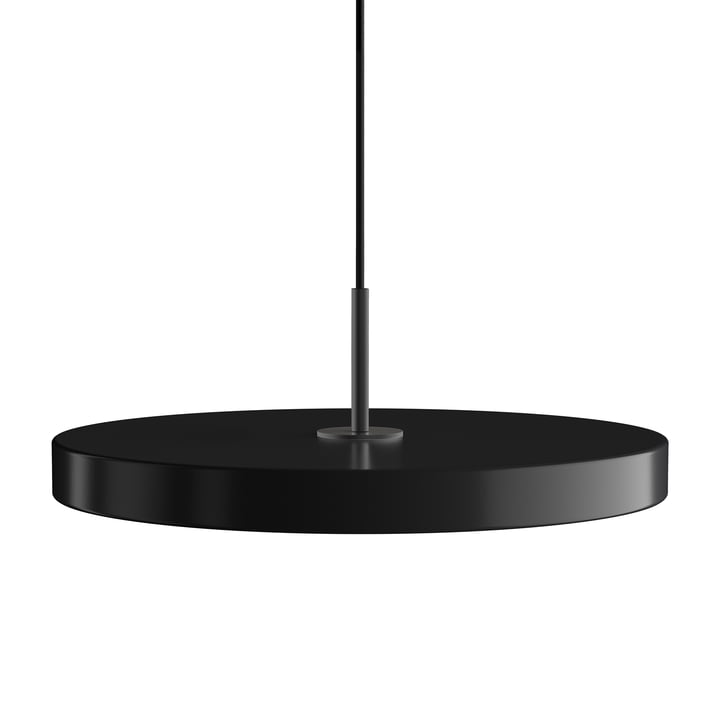 Die Asteria LED-Pendelleuchte von Umage in schwarz / schwarz