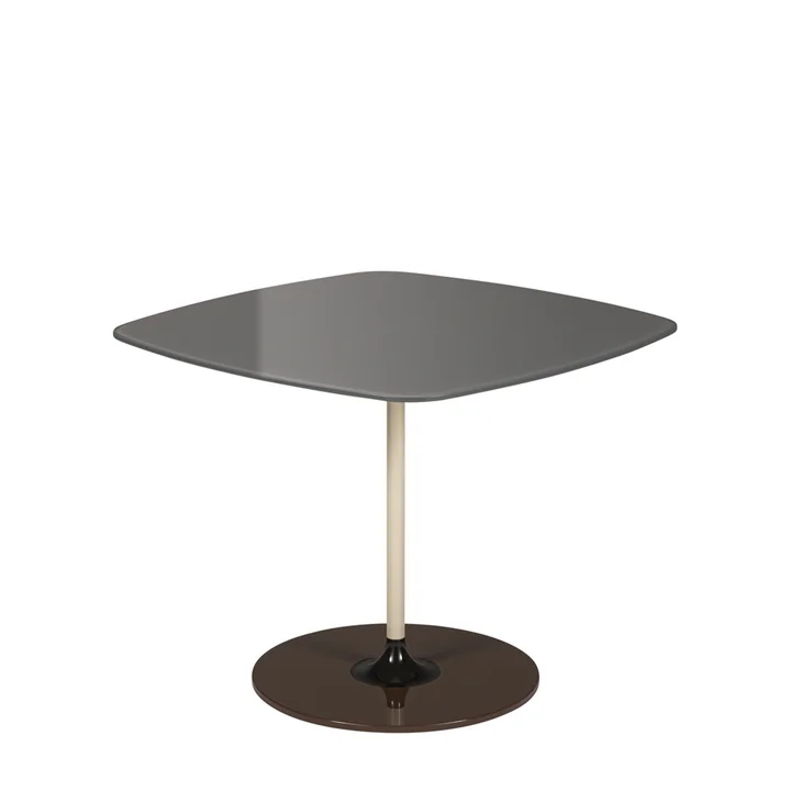 Thierry Beistelltisch Basso, grau von Kartell