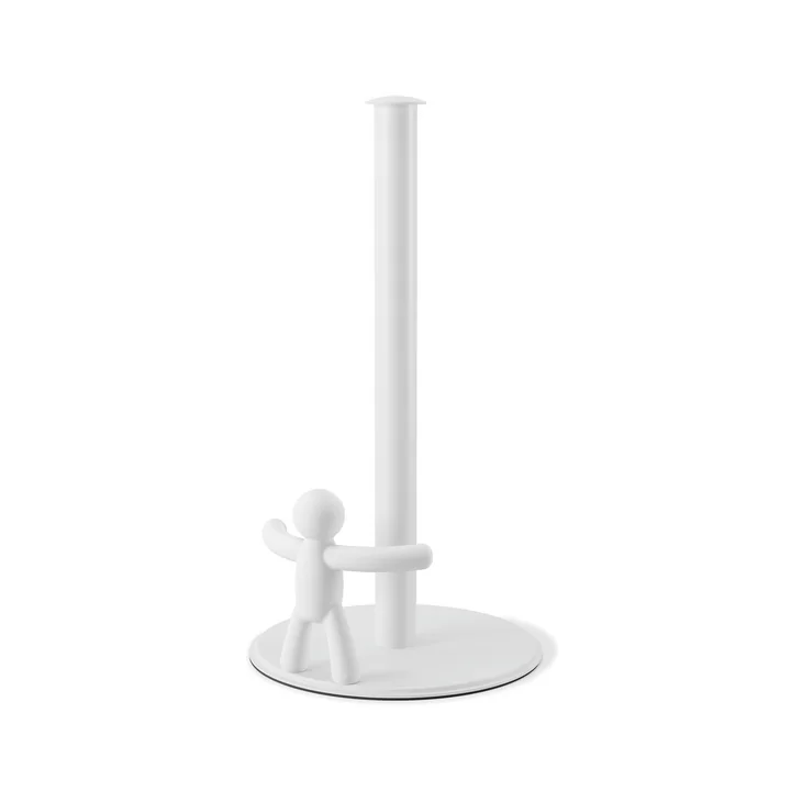 Buddy Küchenrollenhalter, Ø 17,8 cm x H 31,7 cm, weiß von Umbra