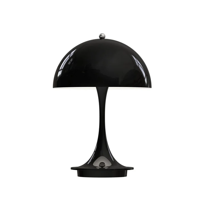 Louis Poulsen - Panthella Portable Akku LED-Tischleuchte, schwarz