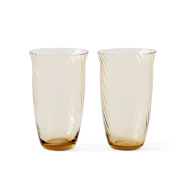 Collect SC60 Trinkglas, 165 ml, amber (2er Set) von &Tradition