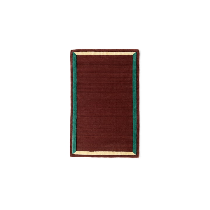 Framed AP13 Teppich Läufer, 90 x 140 cm, plum von &Tradition