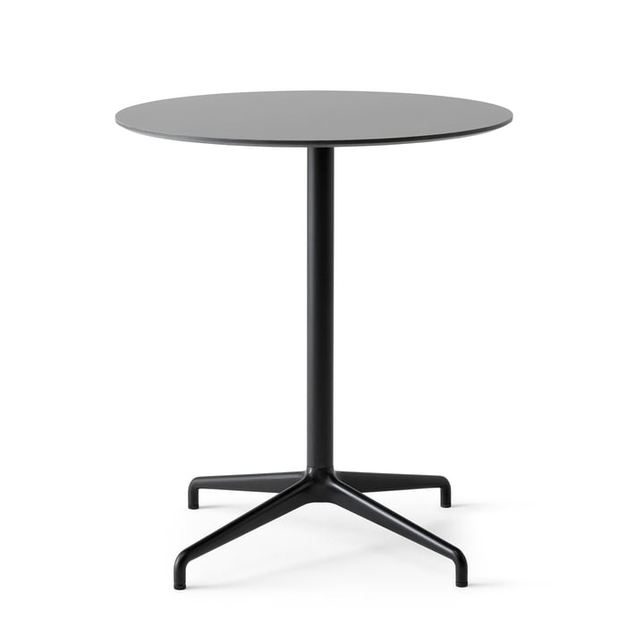 Rely ATD5 Outdoor Tisch, Ø 65 cm, schwarz von &Tradition