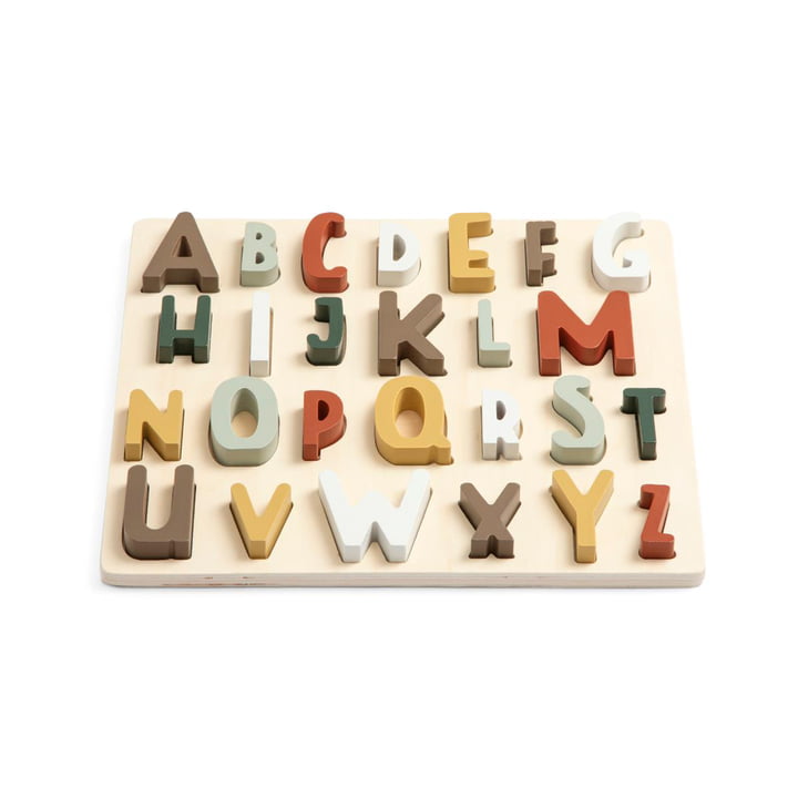 Puzzle aus Holz von Sebra in der Ausführung Englisches ABC
