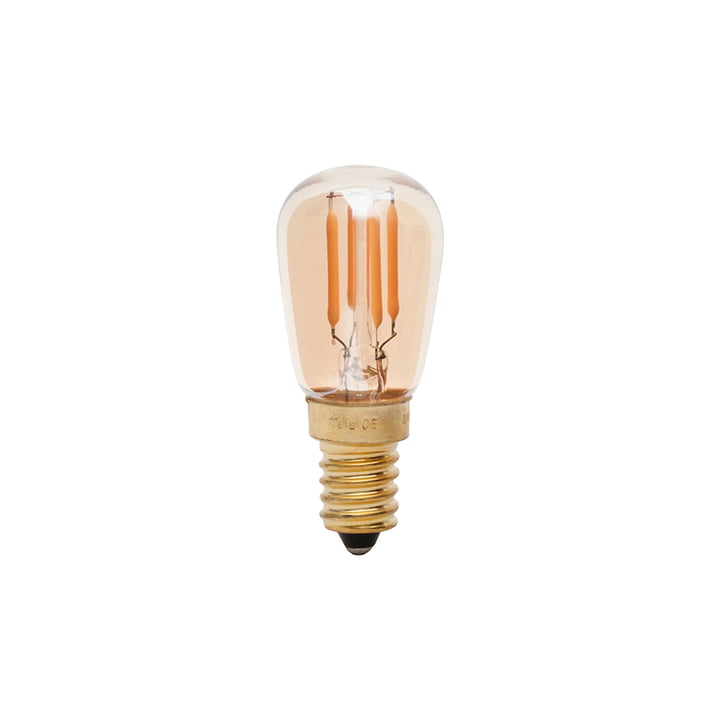 Pygmy LED-Leuchtmittel E14 2W, Ø 2,8 cm von Tala in transparent gelb