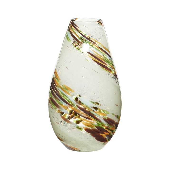 Grove Vase von Hübsch Interior in der Ausführung mehrfarbig