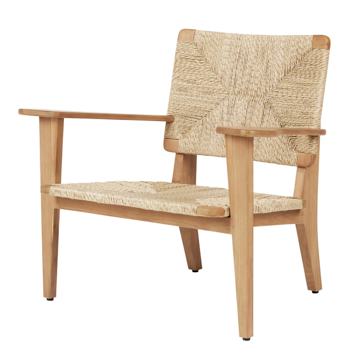 F-Chair Outdoor Lounge Stuhl, teak von Gubi