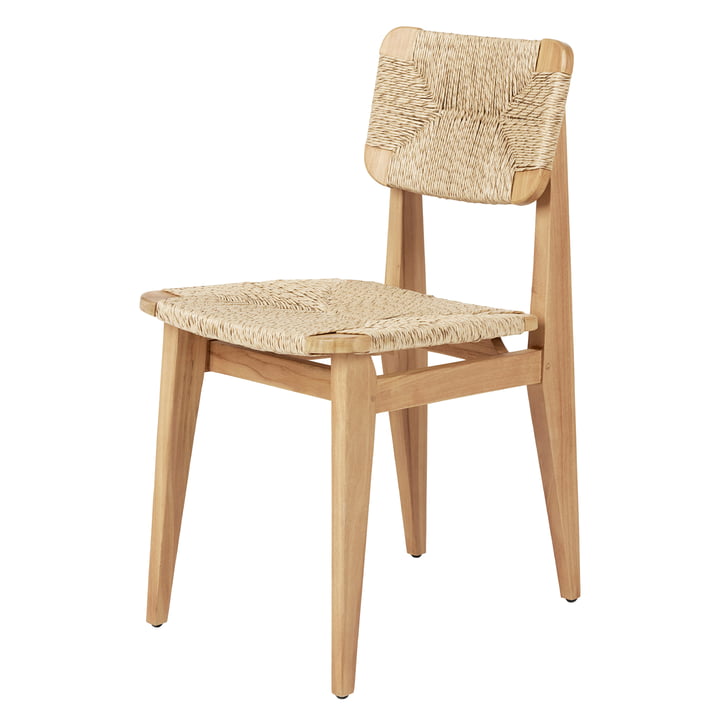C-Chair Outdoor Stuhl, teak von Gubi