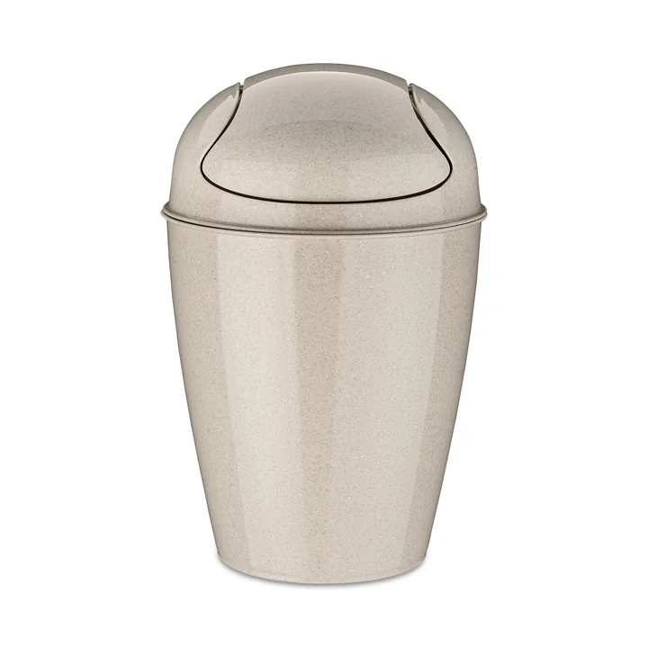 DEL Schwingdeckeleimer S, recycled desert sand von Koziol
