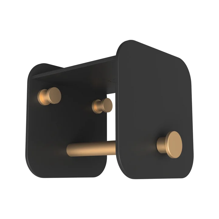 Hang in There Wandgarderobe von Umage in schwarz