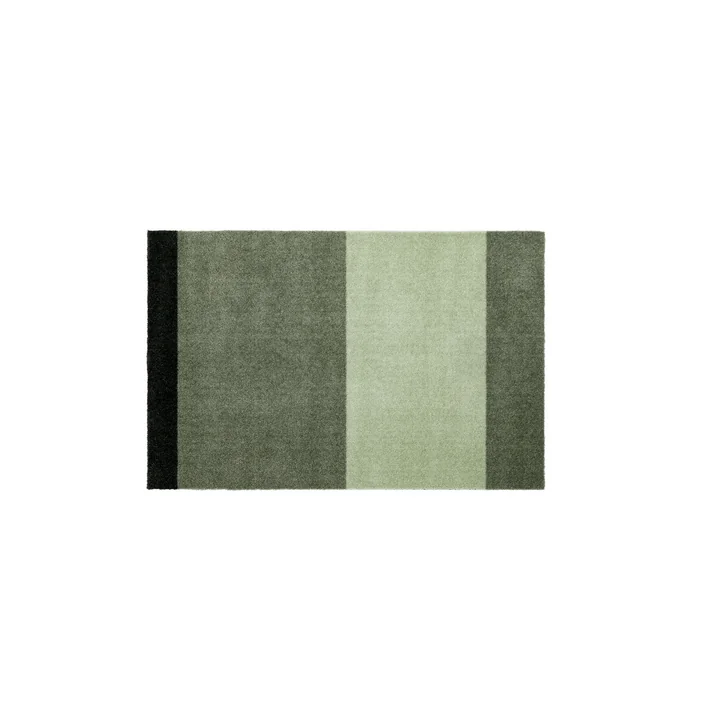 Stripes Horizontal Läufer, 60 x 90 cm, hell / dusty / dunkelgrün von Tica Copenhagen