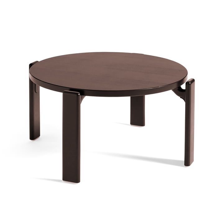 Hay - Rey Beistelltisch, Ø 66,5 cm, umber