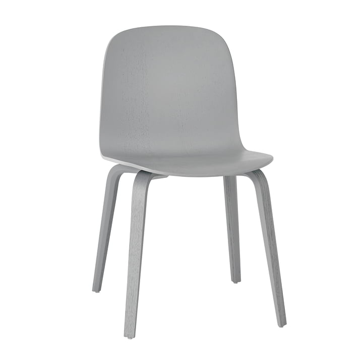 Visu Stuhl von Muuto in der Farbe grau