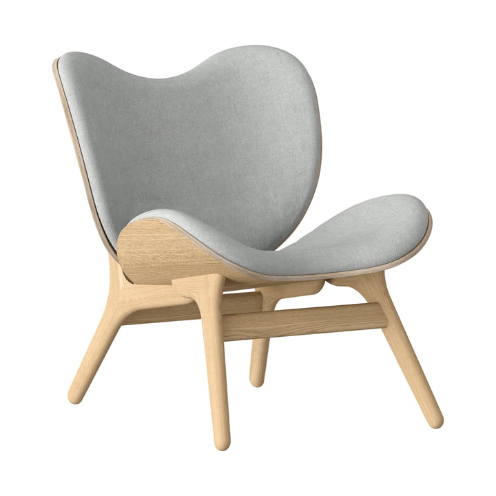 A Conversation Piece Sessel von Umage in der Ausführung Eiche natur / sterling