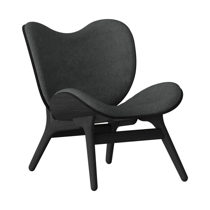A Conversation Piece Sessel von Umage in der Ausführung Eiche schwarz / shadow