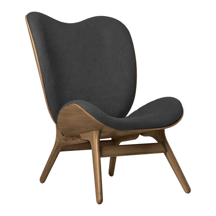 A Conversation Piece Tall Sessel von Umage in der Ausführung Eiche dunkel / shadow