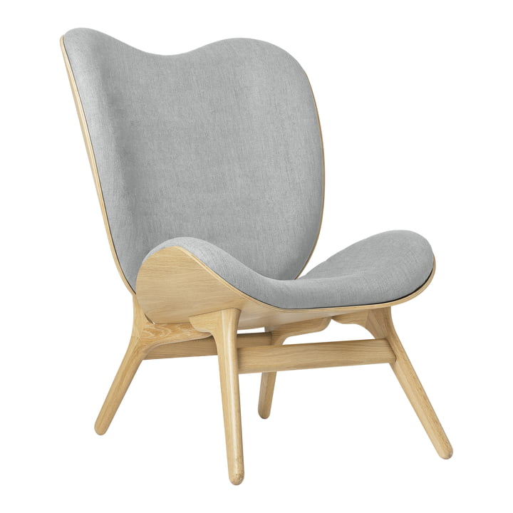 A Conversation Piece Tall Sessel von Umage in der Ausführung Eiche natur / sterling