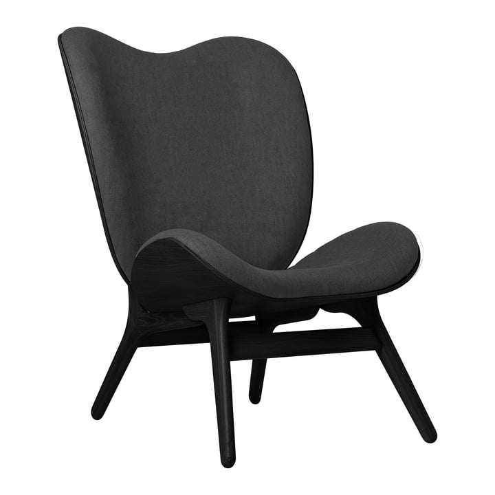 A Conversation Piece Tall Sessel von Umage in der Ausführung Eiche schwarz / shadow