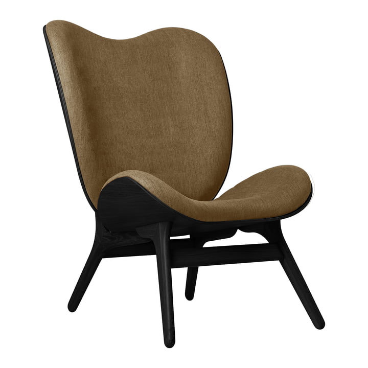 A Conversation Piece Tall Sessel von Umage in der Ausführung Eiche schwarz / sugar brown