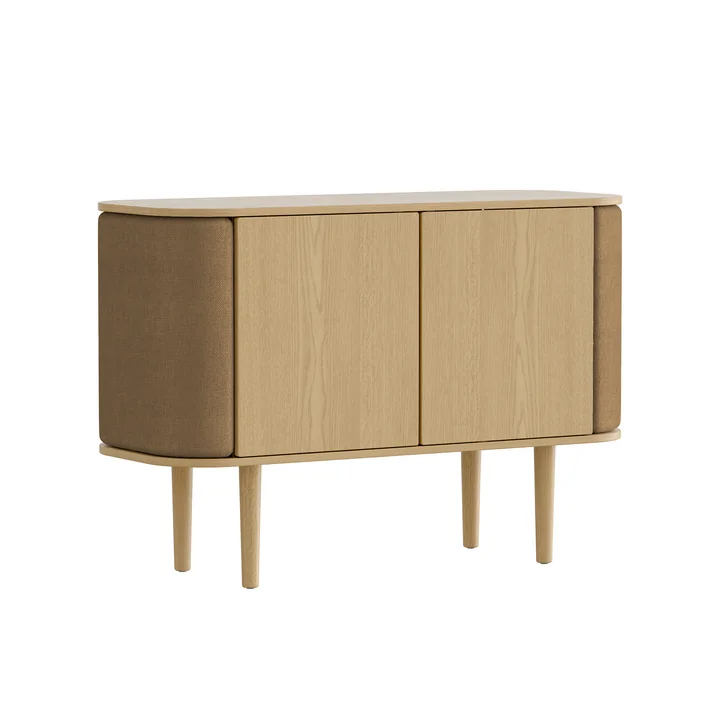 Treasures Sideboard mit 2 Türen von Umage in der Ausführung Eiche natur / sugar brown