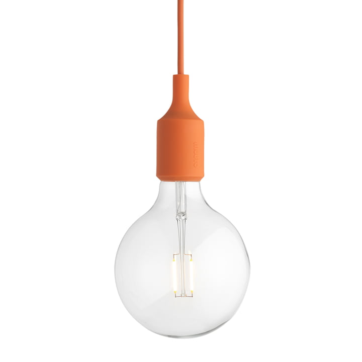 Muuto - Pendelleuchte E27-Socket Pendant Lamp LED, orange