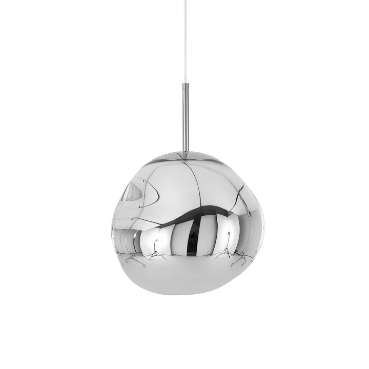 Melt Mini LED-Pendelleuchte von Tom Dixon in Chrom