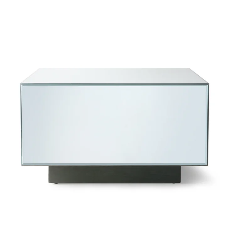 Mirror Couchtisch L von HKliving in klar