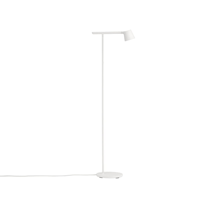 Die Tip LED Stehleuchte von Muuto in weiß