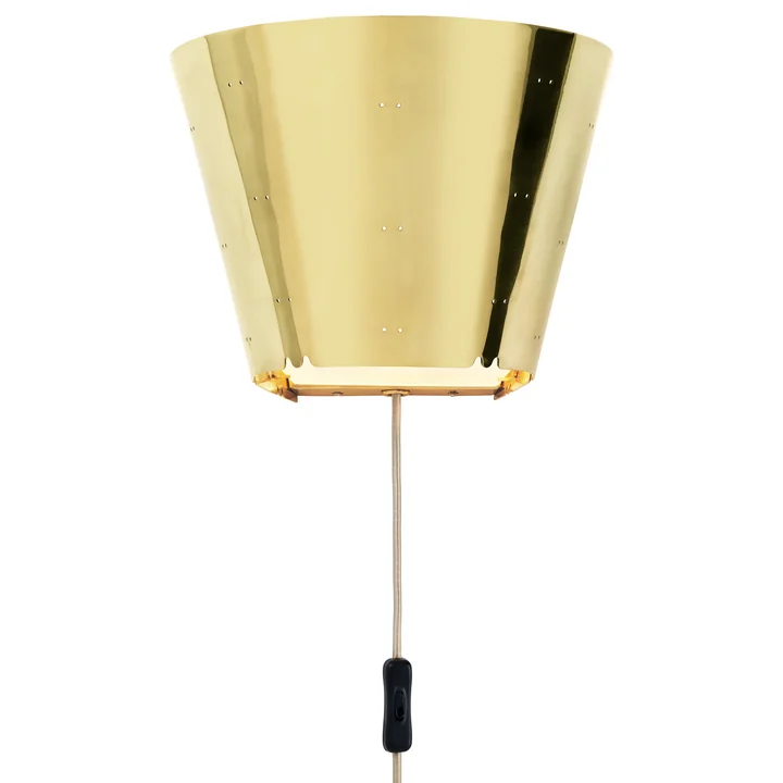 9464 Wandleuchte, H 13,5 cm, messing von Gubi