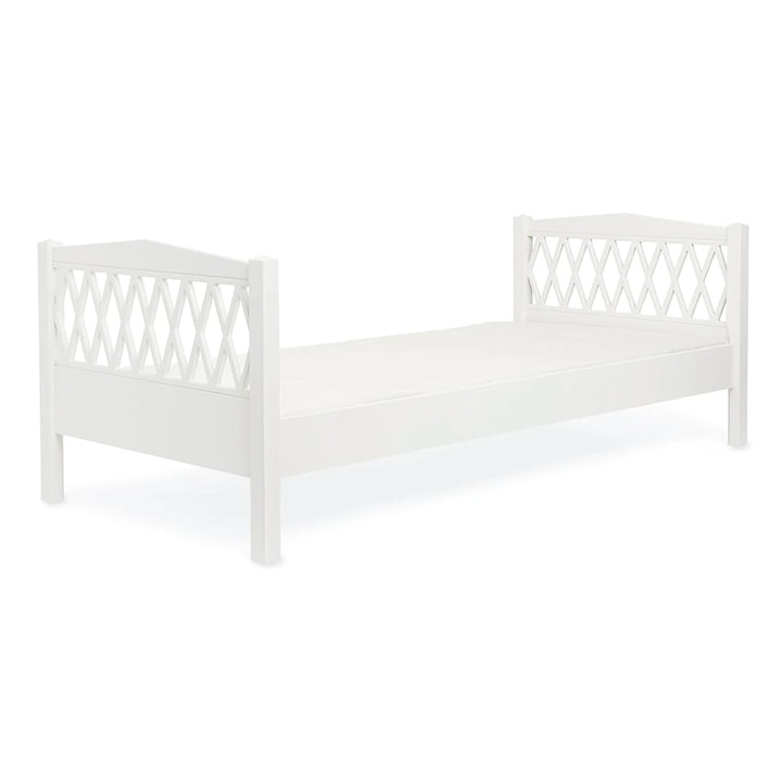Harlequin Bett von Cam Cam Copenhagen in der Farbe weiß