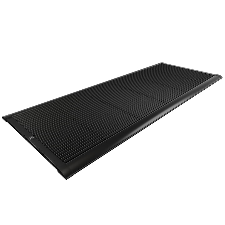 Doppeltür Fußmatte Outdoor, 175 x 70 cm, schwarz ( Limited Edition ) von Rizz