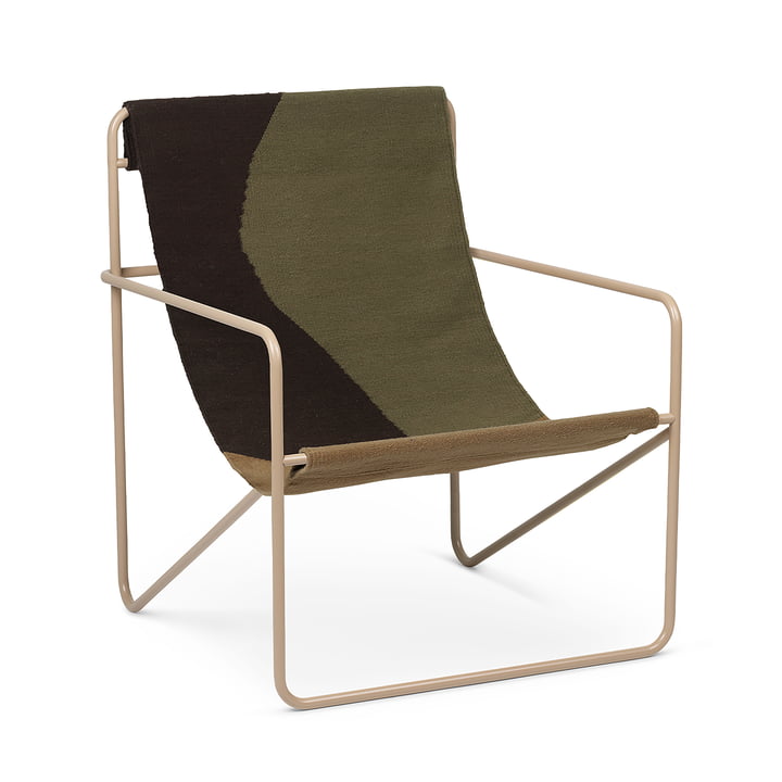 Desert Lounge Chair, cashmere / dune von ferm Living