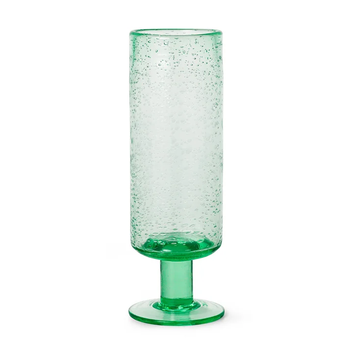 Oli Champagnerglas von Ferm Living in der Ausführung klar