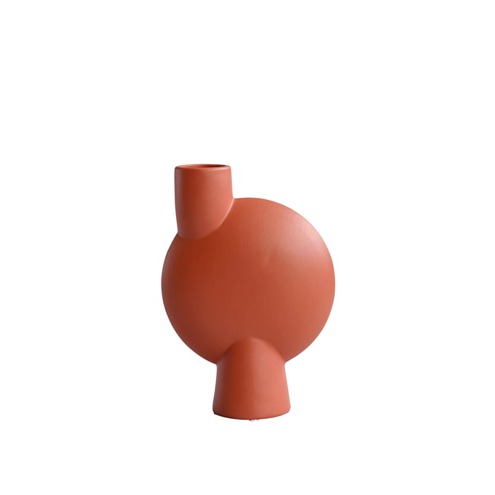 Sphere Vase Bubl Medio, cinnamon von 101 Copenhagen