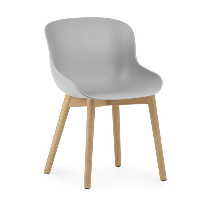 Hyg Stuhl von Normann Copenhagen in der Ausführung Eiche natur / grau